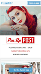Mobile Screenshot of pinuppost.com